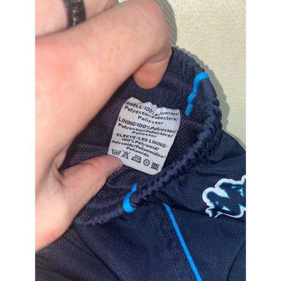 Men's Medium Blue Kappa Track Pants - Picture 6 of 6